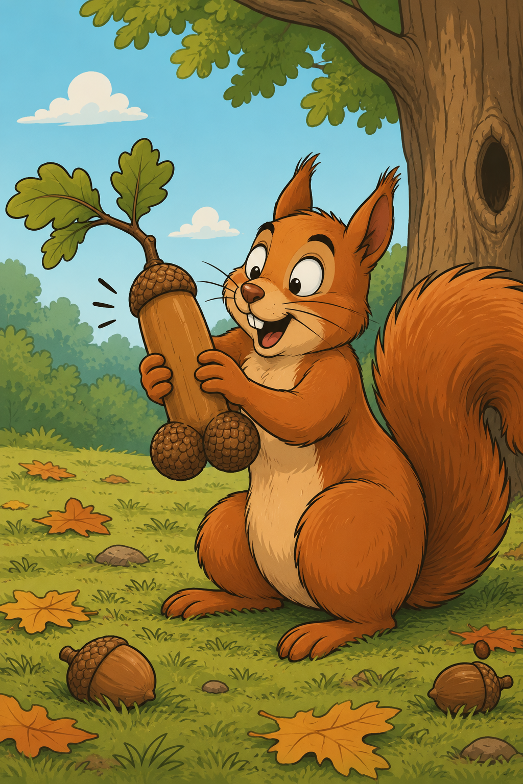 Illustration zu Eichel