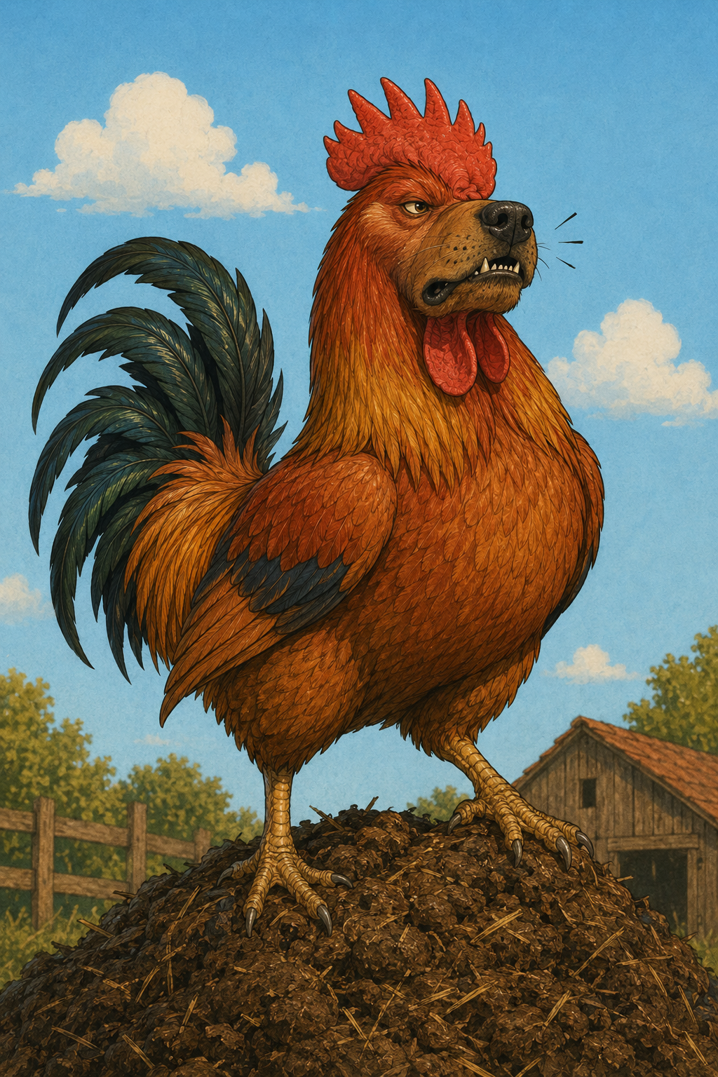 Illustration zu Knurrhahn