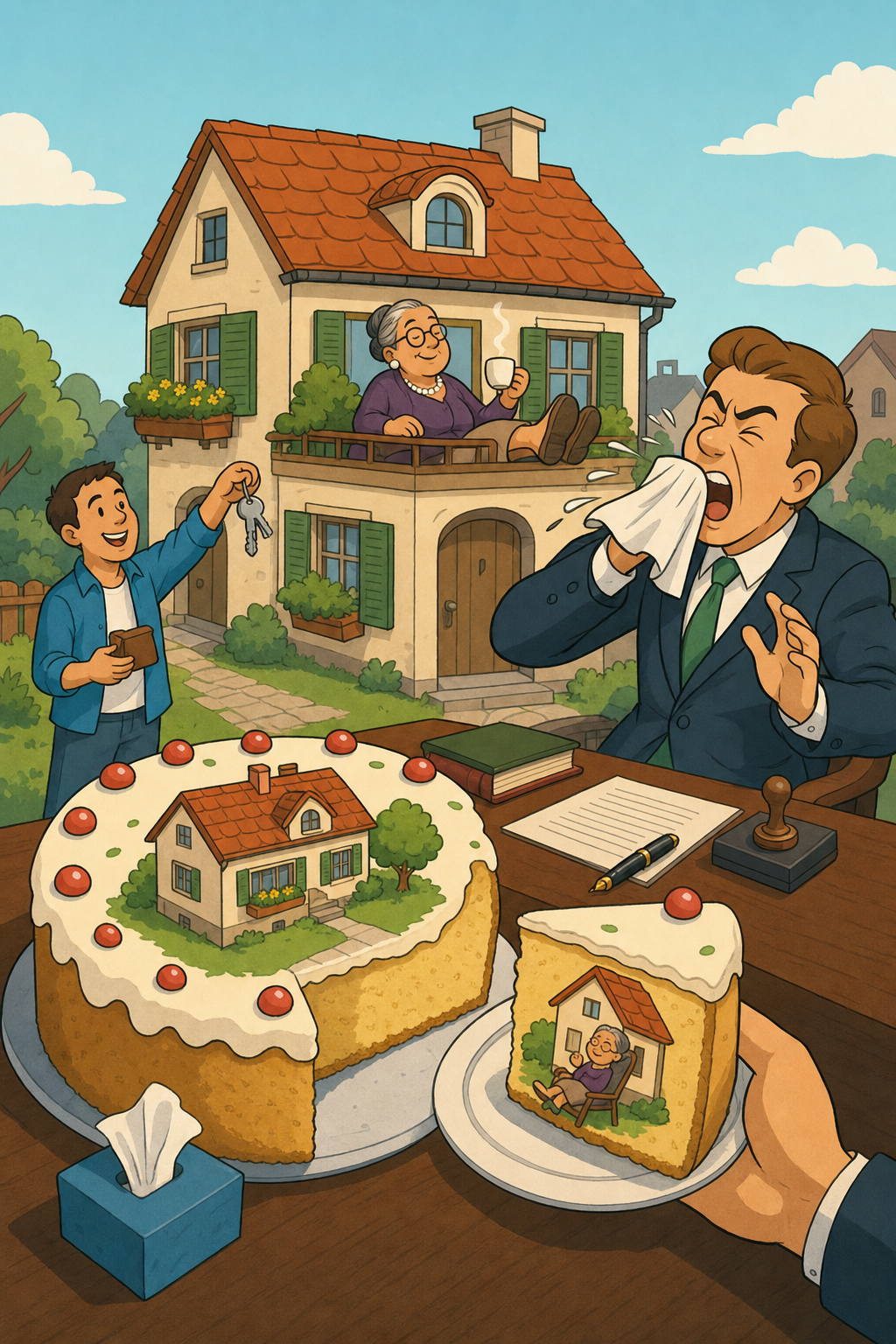 Illustration zu Nießbrauch