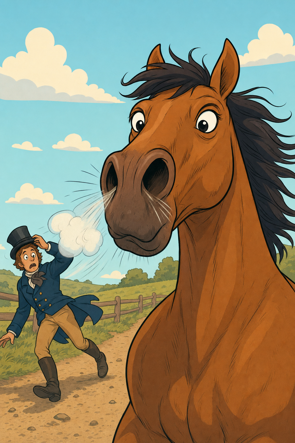 Illustration zu Nüstern
