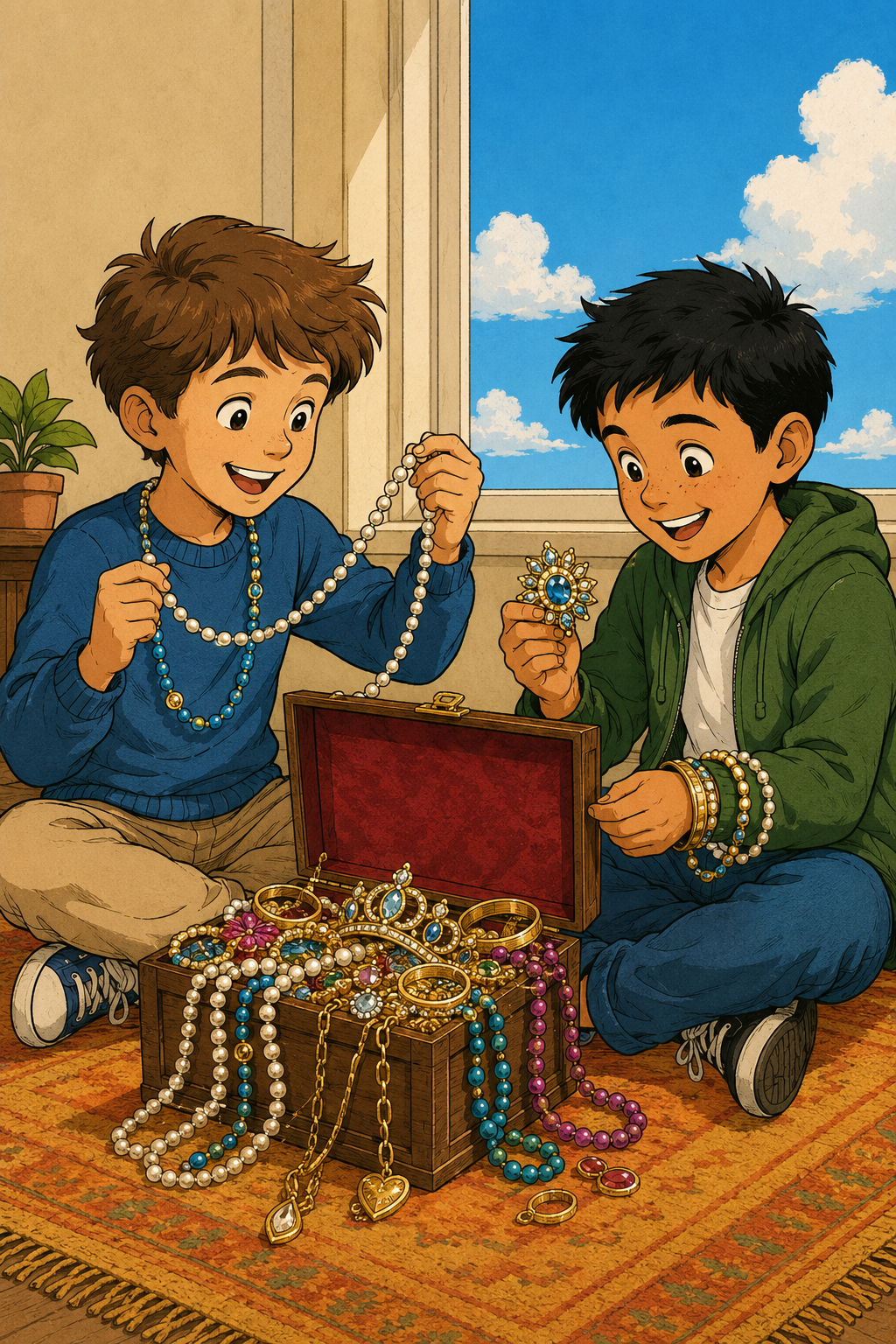 Illustration zu Schmuck