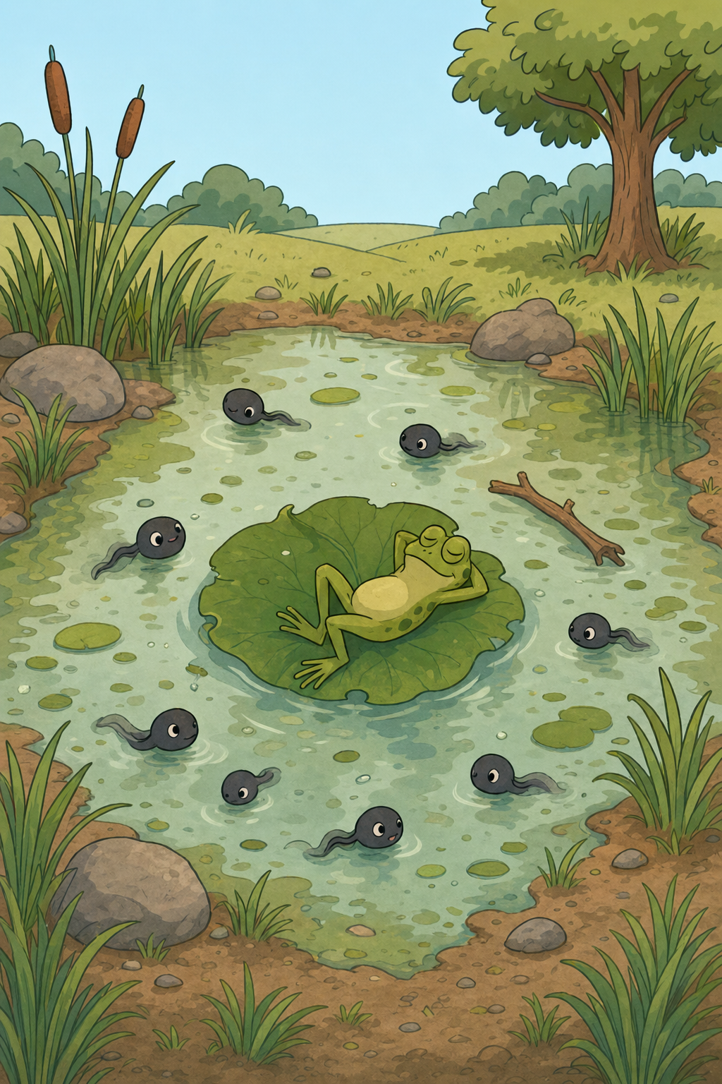 Illustration zu Tümpel